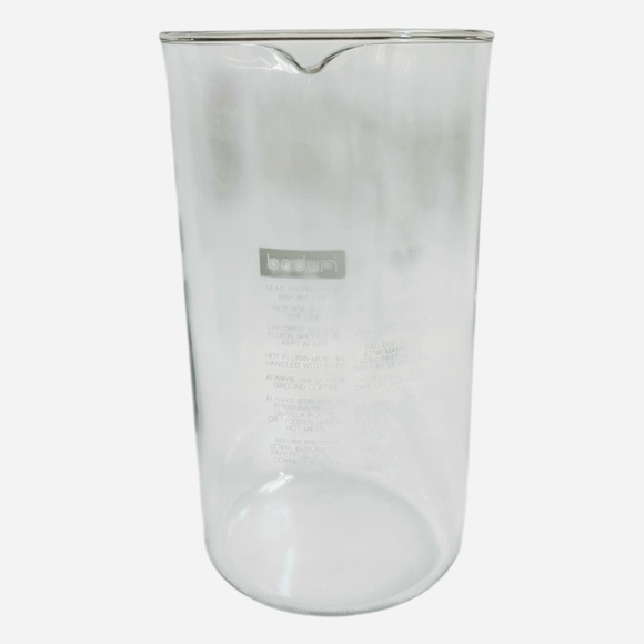 NIB BODUM French Press Coffee Maker Carafe Glass Replacement Glass - Picture 5 of 7